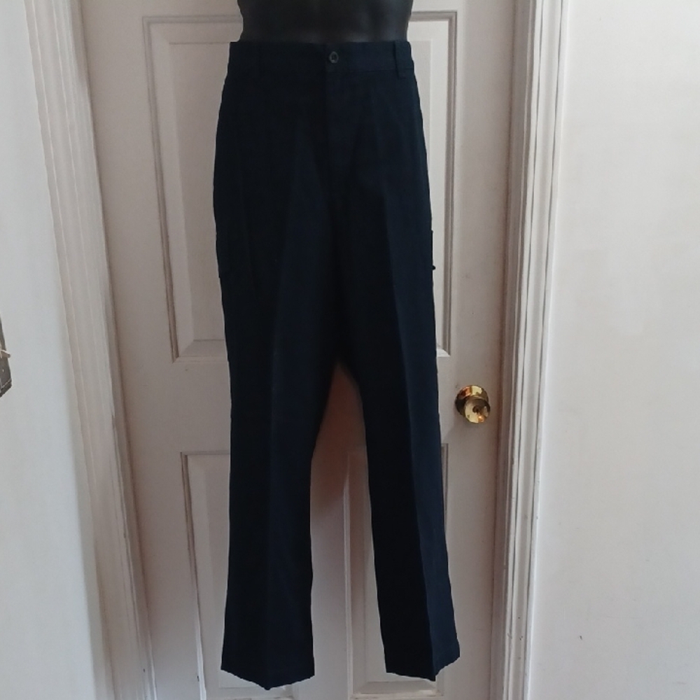 Nautica Dark Blue Cargo Pants, 38W x 34L - Picture 3 of 7